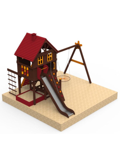 Ігровий майданчик з дерева Шале